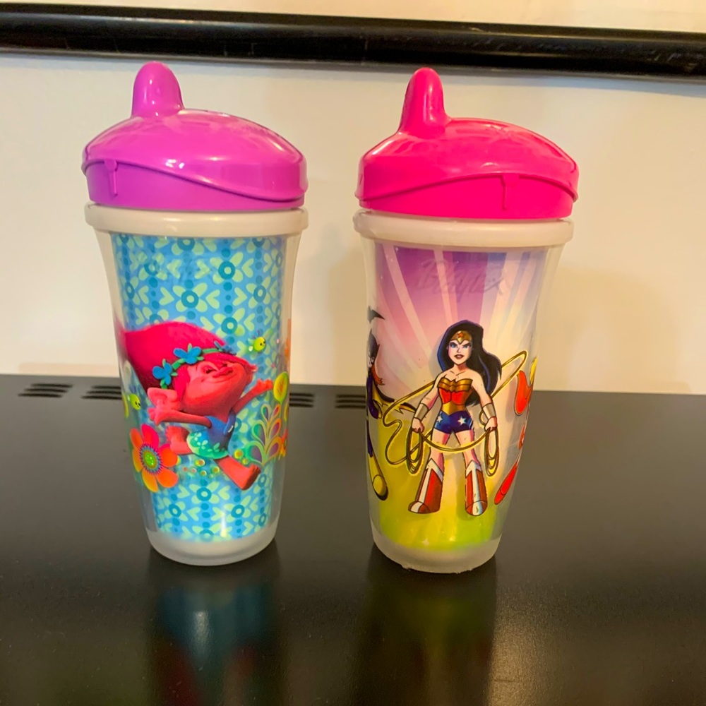 2 Cup sip with suction, Free BPA